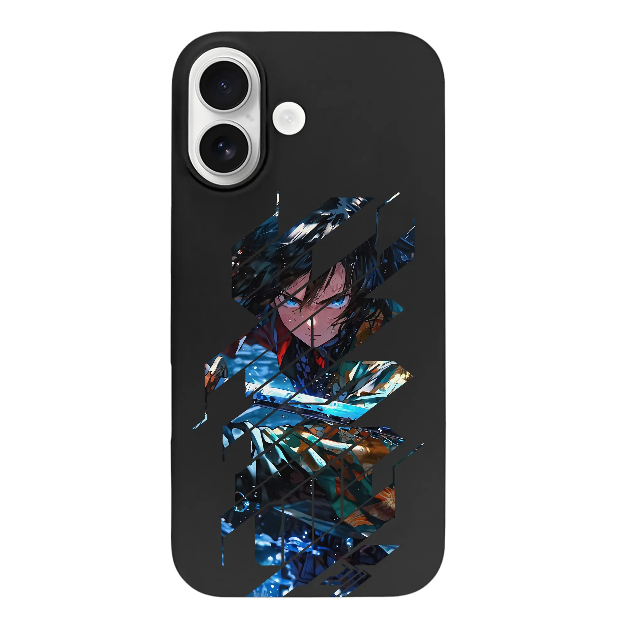 鬼滅の刃 グッズ,冨岡 義勇 - iPhone 17 シリーズ シリコンケース 薄型 耐衝撃 指紋防止 ソフトタッチカバー 精密フィット 傷防止 保護ケース iPhone 17/17 Air/17 Pro/17 Pro Max 対応